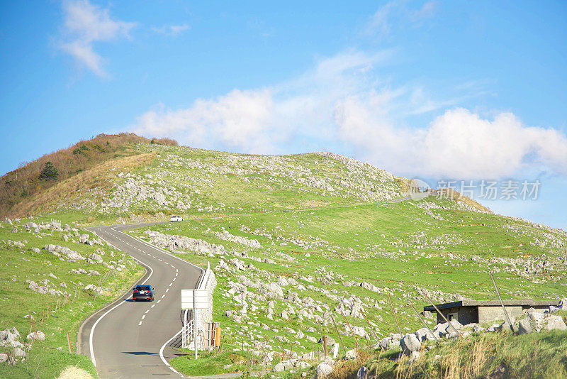 Shikoku Karst, Kumakogen, Ehime，日本